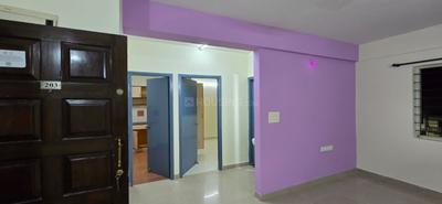 Living Room Image of 600 Sq.ft 1 BHK Apartment / Flat for rent in Sultanpalya Bengaluru for Rs. 16500