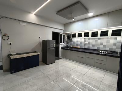 Kitchen Image of 2358 Sq.ft 3 BHK Apartment / Flat for rent in AK Blue Water, Sarkhej Ahmedabad for Rs. 46000