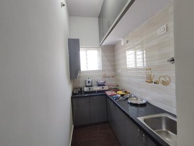 Kitchen Image of 550 Sq.ft 1 BHK Apartment / Flat for rent in ITI Layout Bengaluru for Rs. 22000