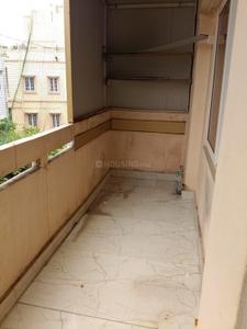 Balcony Image of 520 Sq.ft 1 BHK Apartment / Flat for rent in Begumpet Hyderabad for Rs. 12500