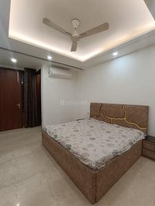 Bedroom Image of 916 Sq.ft 2 BHK Builder Floor for rent in Ramesh Nagar New Delhi for Rs. 38000