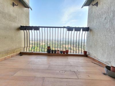 Balcony Image of 1400 Sq.ft 2.5 BHK Apartment / Flat for rent in Marathon Nexzone Vega 2, Panvel Navi Mumbai for Rs. 39000