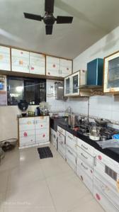 Kitchen Image of 950 Sq.ft 1 BHK Apartment / Flat for rent in Raikar Vitthal Sanskruti, Dhayari Pune for Rs. 22000