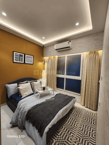 Bedroom Image of 845 Sq.ft 2 BHK Apartment / Flat for sale in Hum Solaris, Kandivali West Mumbai for Rs. 18500000