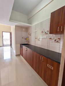 Kitchen Image of 600 Sq.ft 1 BHK Apartment / Flat for rent in New Tippasandra Bengaluru for Rs. 35000