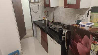 Kitchen Image of 545 Sq.ft 1 BHK Apartment / Flat for rent in Bhoomi Acres, Hiranandani Estate Thane for Rs. 23000