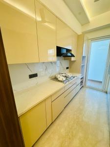 Kitchen Image of 1600 Sq.ft 3 BHK Builder Floor for rent in Trehan Luxury Floors 71, Sector 71 Gurgaon for Rs. 42000