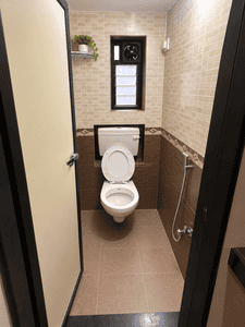 Bathroom Image of 724 Sq.ft 2 BHK Apartment / Flat for rent in Charkop Kshitij CHSL, Kandivali West Mumbai for Rs. 32000
