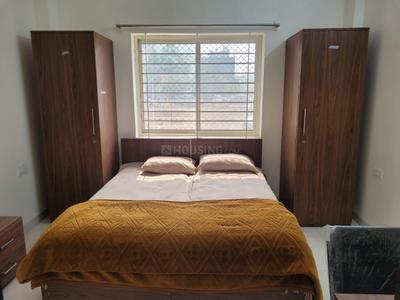 Bedroom Image of 300 Sq.ft 1 RK Apartment / Flat for rent in Vijay Nagar Indore for Rs. 9999