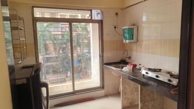 Kitchen Image of 725 Sq.ft 1 BHK Apartment / Flat for rent in Giriraj Enclave, Kalamboli Navi Mumbai for Rs. 16000