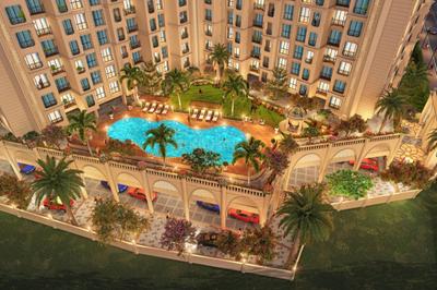 Image of 1100 Sq.ft 2 BHK Apartment / Flat for sale in Shubham Jijai Tulsi, Taloja, Navi Mumbai for Rs. 5100000