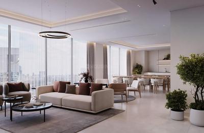 Living Room Image of 323 Sq.ft 1 RK Apartment / Flat for sale in Al Jaddaf Dubai for Rs. 19347965