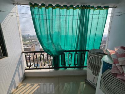Balcony Image of 1100 Sq.ft 2 BHK Apartment / Flat for rent in Sangeeta Bagdi Sapna Sangeeta Residency, Musakhedi Indore for Rs. 17000