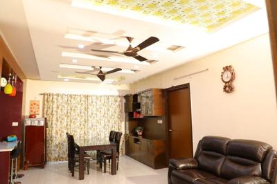 Hall Image of 2700 Sq.ft 3 BHK Apartment / Flat for rent in Western Exotica, Kothaguda Hyderabad for Rs. 65000