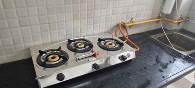 Kitchen Image of 1100 Sq.ft 2 BHK Apartment / Flat for rent in Vastral Ahmedabad for Rs. 18000