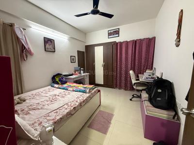 Bedroom Image of 1427 Sq.ft 2.5 BHK Apartment / Flat for rent in Adani Elysium, Shantigram Ahmedabad for Rs. 30000