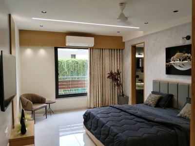 Bedroom Image of 3868 Sq.ft 4 BHK Apartment / Flat for sale in Shaligram Luxuria, Ambli Ahmedabad for Rs. 33600000