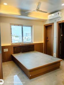 Bedroom Image of 700 Sq.ft 1 RK Apartment / Flat for rent in Madhapur Hyderabad for Rs. 24000