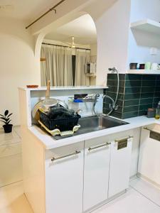 Kitchen Image of 980 Sq.ft 2 BHK Apartment / Flat for rent in Arvind Skylands, Nehru Nagar Bengaluru for Rs. 47000
