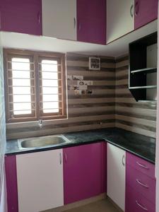 Kitchen Image of 500 Sq.ft 1 BHK Builder Floor for rent in C V Raman Nagar Bengaluru for Rs. 14500