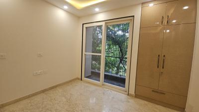 Bedroom Image of 1800 Sq.ft 3 BHK Builder Floor for rent in Hauz Khas New Delhi for Rs. 220000