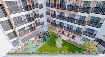 Image of 543 Sq.ft 1 BHK Apartment / Flat for sale in Rudis Shivalaya Heights, Khidkali, Thane for Rs. 3850000
