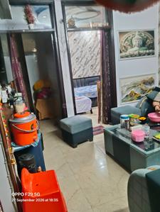 Living Room Image of 603 Sq.ft 3 BHK Apartment / Flat for rent in Uttam Nagar New Delhi for Rs. 20000