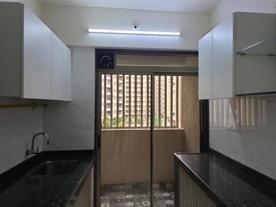 Kitchen Image of 650 Sq.ft 1 BHK Apartment / Flat for sale in Blu Pearl, Virar West Virar for Rs. 4299999