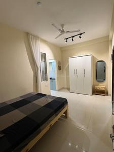 Bedroom Image of 350 Sq.ft 1 RK Builder Floor for rent in Scheme 78 Indore for Rs. 15000