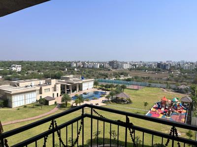 Balcony Image of 1050 Sq.ft 2 BHK Apartment / Flat for rent in Prozone Palms, Somalwada Nagpur for Rs. 30000