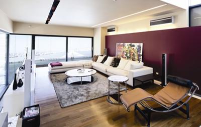 Hall Image of 770 Sq.ft 2 BHK Apartment / Flat for sale in Hubtown Celeste, Worli Mumbai for Rs. 45000000