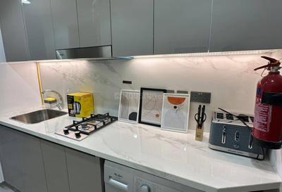 Kitchen Image of 424 Sq.ft Studio Apartment / Flat for sale in Azizi Riviera 3 by Azizi Developments, Nad Al Sheba Dubai for Rs. 22100000