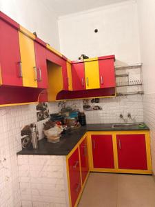 Kitchen Image of 1500 Sq.ft 2 BHK Duplex for rent in C.B.Ganj Bareilly for Rs. 15000