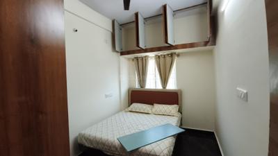 Bedroom Image of 900 Sq.ft 2 BHK Builder Floor for rent in Mahadevapura Bengaluru for Rs. 37000