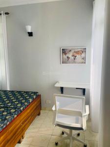 Bedroom Image of 719 Sq.ft 1 BHK Apartment / Flat for rent in Ansal Celebrity Suites, Palam Vihar Gurgaon for Rs. 32000