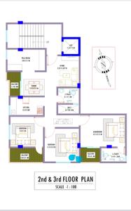 Image of 1385 Sq.ft 3 BHK Apartment / Flat for sale in Lal Ganesh, Guwahati for Rs. 6500000