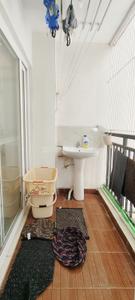 Balcony Image of 1000 Sq.ft 3 BHK Apartment / Flat for rent in Shriram Liberty Square, Gulimangala Bengaluru for Rs. 30000