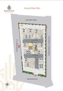 Image of 1405 Sq.ft 3 BHK Apartment / Flat for sale in Ektapuram, Patna for Rs. 6800000