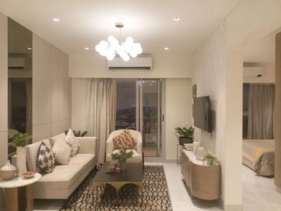 Living Room Image of 700 Sq.ft 2 BHK Apartment / Flat for sale in Kashimira Forest Vista, Mira Road East Mira Bhayandar for Rs. 9600000
