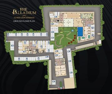 Image of 1840 Sq.ft 3 BHK Apartment / Flat for sale in The Palladium, Malviya Nagar, Jaipur for Rs. 15610000