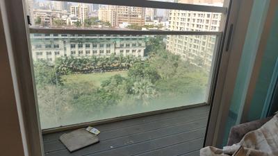 Balcony Image of 1400 Sq.ft 3 BHK Apartment / Flat for rent in Sheth Vasant Lawns, Thane West Thane for Rs. 80000