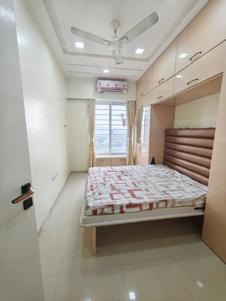 Bedroom Image of 1200 Sq.ft 3 BHK Apartment / Flat for sale in Sheth Vasant Lawns, Thane West Thane for Rs. 32000000