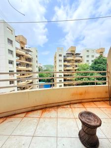Balcony Image of 1050 Sq.ft 2 BHK Apartment / Flat for rent in Kumar Priyadarshan, Pashan Pune for Rs. 28000