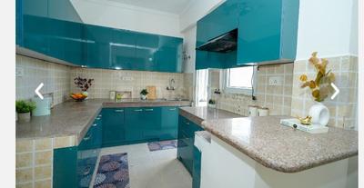 Kitchen Image of 1600 Sq.ft 3 BHK Apartment / Flat for sale in DLF Regal Gardens, Sector 90 Gurgaon for Rs. 22000000