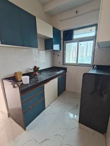 Kitchen Image of 575 Sq.ft 1 BHK Apartment / Flat for rent in Buddha Heights, Mira Road East Mira Bhayandar for Rs. 20000