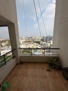 Balcony Image of 990 Sq.ft 2 BHK Apartment / Flat for rent in Parth Parth Enclave, Karve Nagar Pune for Rs. 40000