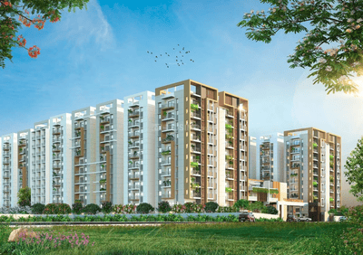 Image of 1235 Sq.ft 2 BHK Apartment / Flat for sale in Vasavi Nandanam, Jeedimetla, Hyderabad for Rs. 9000000