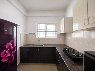 Kitchen Image of 1014 Sq.ft 2 BHK Apartment / Flat for sale in Jhanavi Capetown Heights, Electronic City Bengaluru for Rs. 6500000