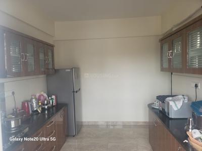 Kitchen Image of 1420 Sq.ft 3 BHK Apartment / Flat for sale in Srinidhi Aashritha, Amrutahalli Bengaluru for Rs. 8800000