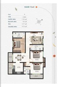 Image of 1915 Sq.ft 4 BHK Apartment / Flat for sale in Rajgarh, Guwahati for Rs. 13547500